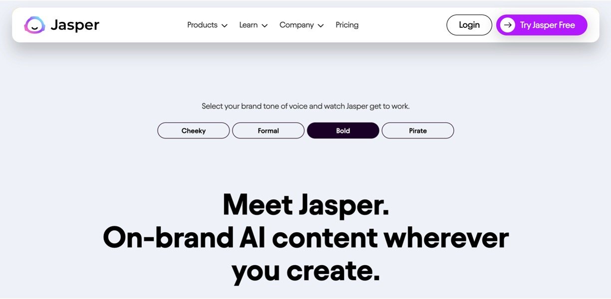 jasper ai free alternative