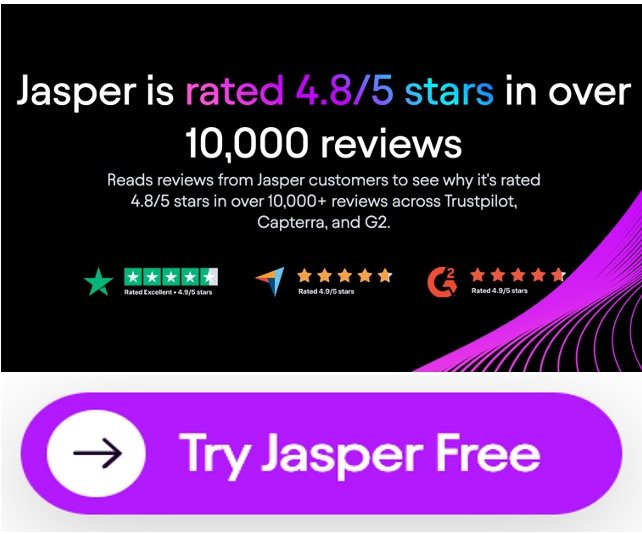 How much is Jasper AI per month?